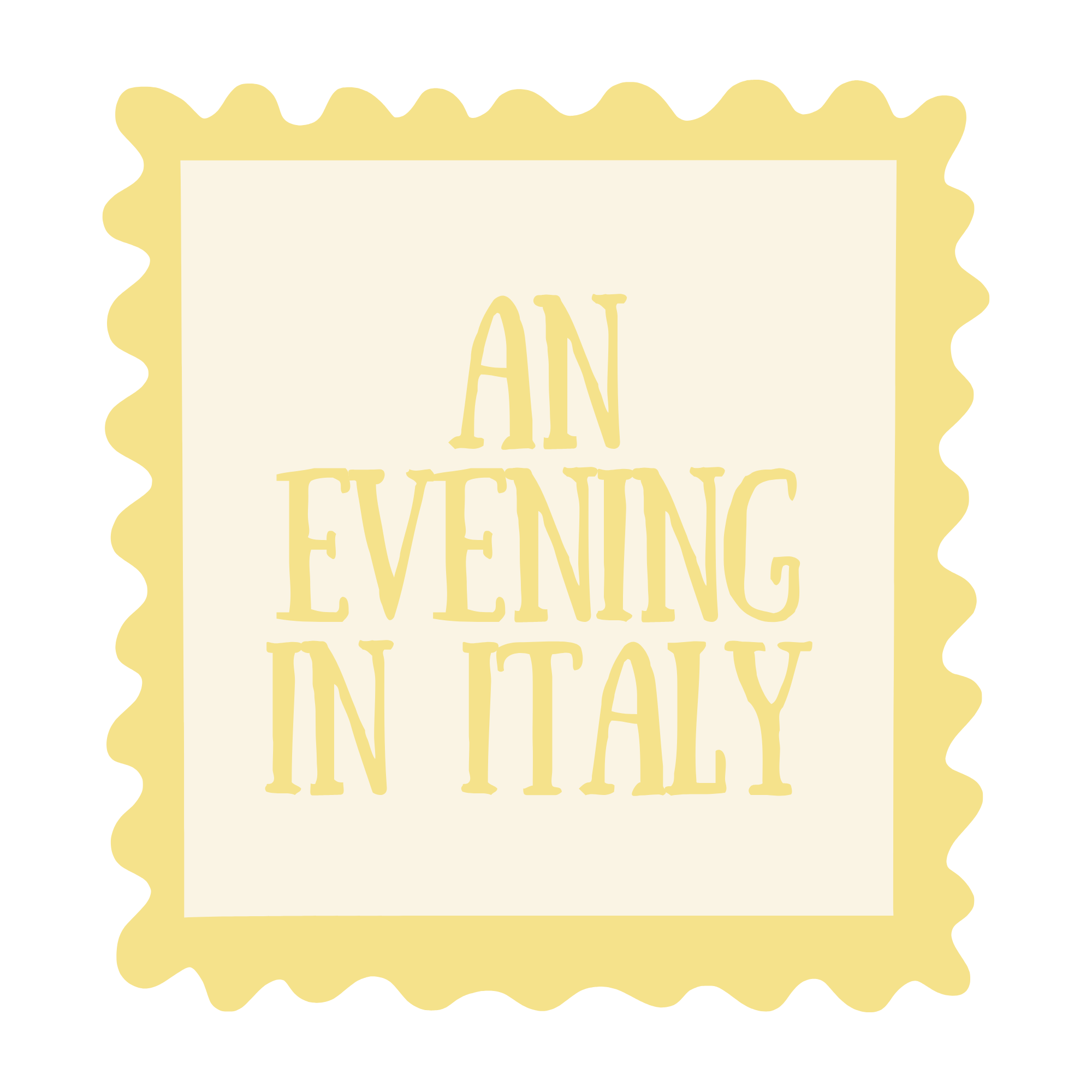 An Evening in Italy Party Theme