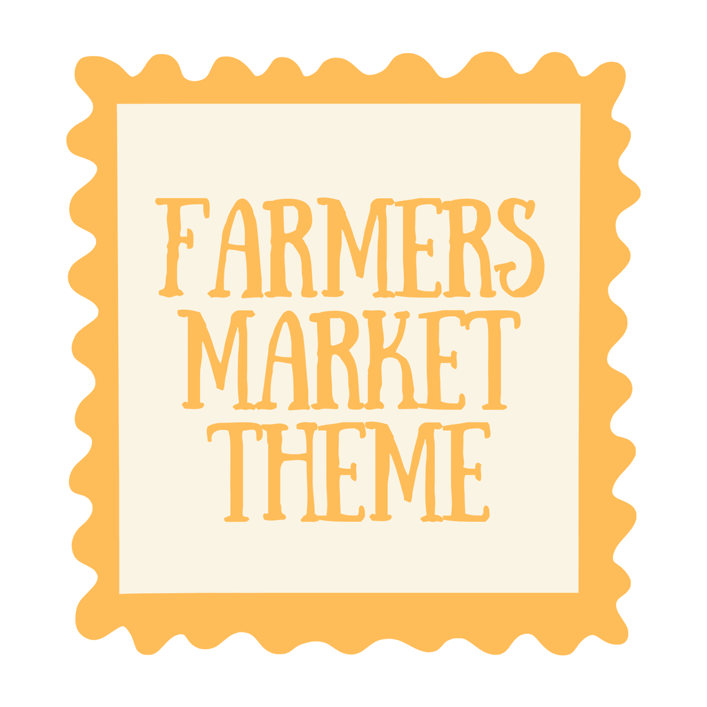 Farmers Market Party Theme